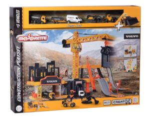 Majorette Volvo Construction Playset 5 Vehicles