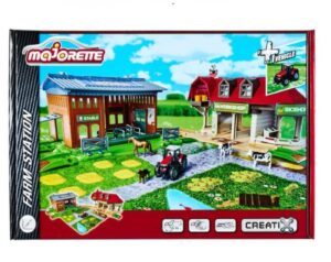 Majorette Farm Station Playset 1 Vehicle + Animals
