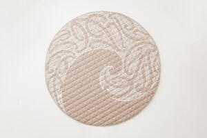 Bo & Ko Baby Maori Inspired Playmat Tan 130Rd