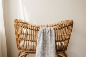 Bo & Ko Baby Maori Pepi Wrap Blue 120X120Cm