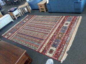 Marrakech Red Multi Viscose Rug 2.0X3.0M
