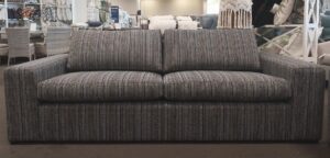 Matakana 3 Seater In Aquatic Lake Fabric Nz Made