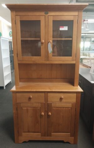 Millyard 2D Buffet Hutch Light Rimu 1077X400X1990H