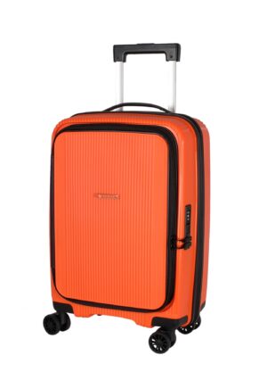 Voyager Montreal Cabin Luggage Orange 55Cm Case