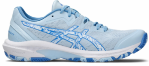 Asics Netburner Shield Womens Light Blue White