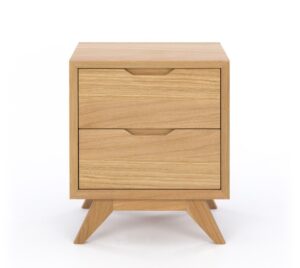 Norway 2 Dr Oak Bedside Cab 500X380X589H