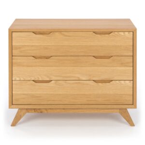Norway 3 Dr Oak Wide Chest 1000X422X781H Due Jul26