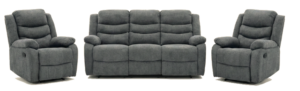Norfolk 3Rr +R +R In Encore Dark Grey Fabric