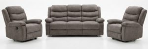 Norfolk 3Rr +R +R In Encore Light Grey Fabric