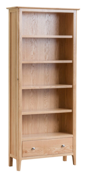 Queenstown Oak Large Bookcase 80X180H