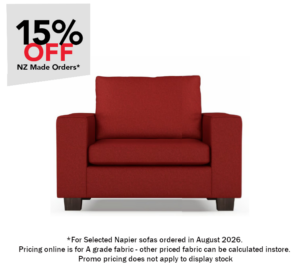 Napier Arm Chair In A Grade Fabric 1160X1020X900H