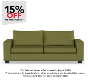 Napier 3 Seater In A Grade Fabric 2270X1020X900H