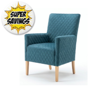 Olive Lounge Chair In Cp Cosmic Airforce 780X660X9