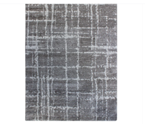 Orson Grid Grey Cream Rug 1.6X2.3M