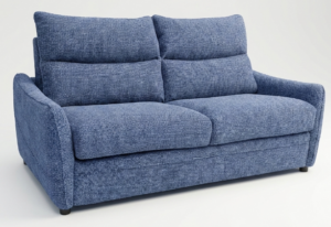 Paloma 2 Seater Sofabed Blue Fabric 1850X940X980H