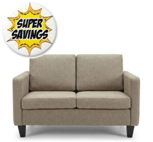 Piatzza 2 Seater In Jake Wombat Fabric