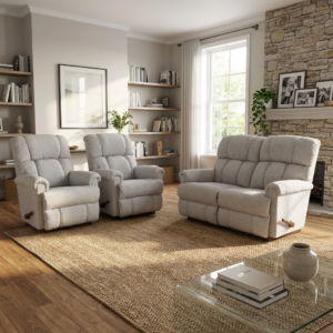 Prime 2Rr +R +R La Z Boy Suite In Natural B Cloud