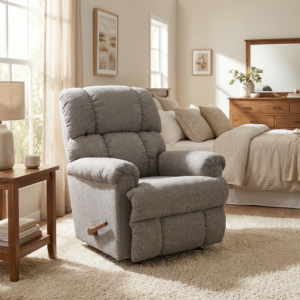 Prime Std La Z Boy Recliner Natural B Rock Fabric