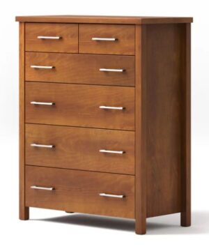 Portland 6Dr Tallboy Maple 932X445X1155H Nz Made