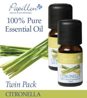 Papillon Essential Oil 2 Pack Citronella 10Mlx2