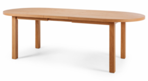 Arc Oak Extension Dining Table 2.0-2.4X1M