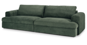 Gotto 4 Seater In Thyme Fabric 2720 Wide