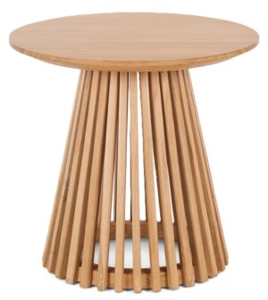 Bur Lamp Table 520 Round Oak