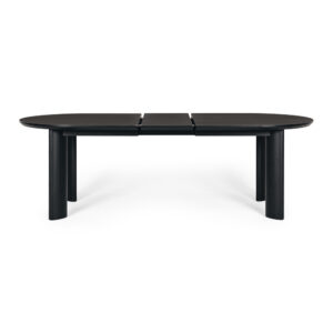 Kontur Black Oak Ext Dining Table 200X100X76H