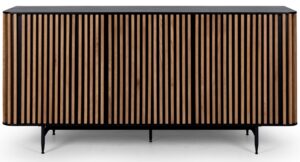 Linea Sideboard Black & Natural Oak 1.59X.76