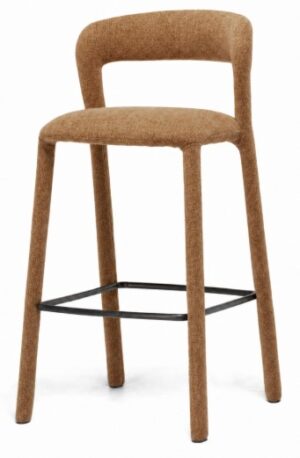 Munich Gold Ochre Barstool