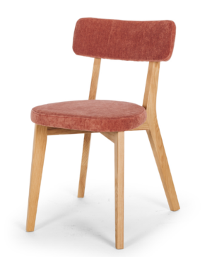 Prego Amber Rose Velvet Dining Chair