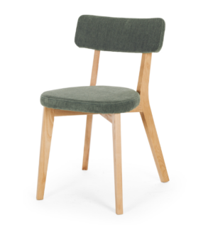 Prego Spruce Green Velvet Dining Chair