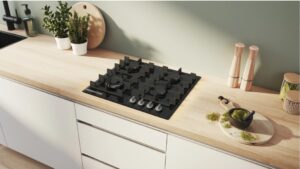 Bosch Gas Hob 60Cm Black Series 4