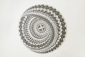 Bo & Ko Baby Polynesian Inspired Playmat Olive 130