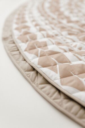 Bo & Ko Baby Polynesian Inspired Playmat Tan 130Rd