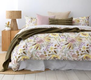 Makea Reversible Cotton King Duvet Cover Set