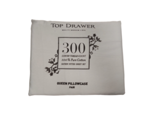 Queen Pillow Case Pair 300Tc Sage