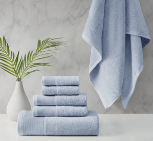 Retreat Blue 600Gsm Towel Set 2Xbt 2Xht 2Xfc
