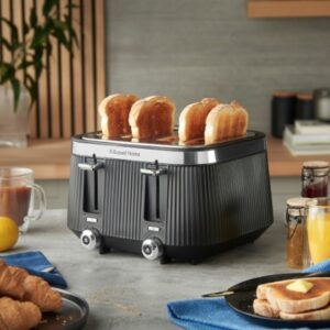 Russell Hobbs Bronte 4 Slice Toaster Black