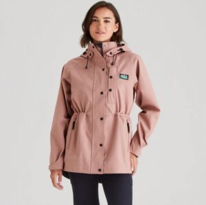 Ridgeline Womens Monsoon Light Jacket Pink Lg 14