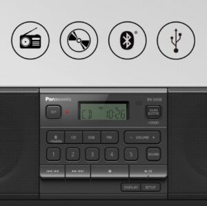 Panasonic Portable Radio Cd Player With Bluetooth