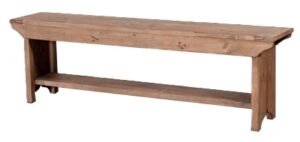 Sundried Ash Bench Seat W1550Xd310Xh480