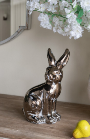 Gold Sitting Rabbit 180X110X290