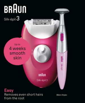 Braun Silk-Epil 3 Epilator Corded