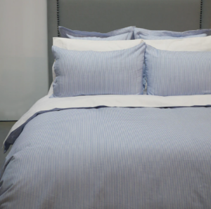 Copenhagen Duvet Set King Blue