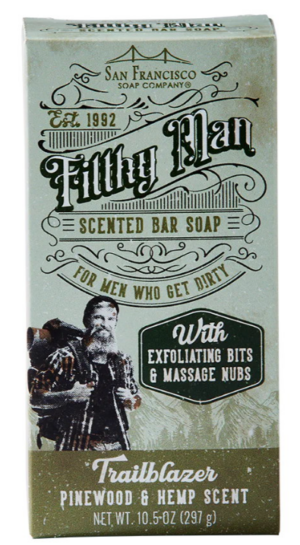 Filthy Man Bar Soap Trailblazer Pinewood & Hemp