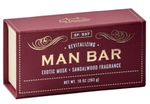 Man Bar Soap 283G Exotic Musk & Sandalwood