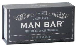 Man Bar Soap 283G Peppered Patchouli