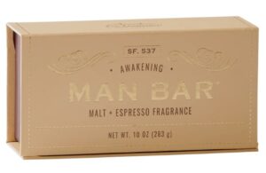 Man Bar Soap 283G Malt & Espresso