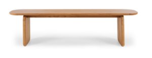Panel Bench Seat Oak 1800X400X460H